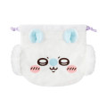 Japan Chiikawa Face Drawstring Bag - Momonga : Chiikawa Park - 4