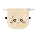 Japan Chiikawa Face Drawstring Bag - Rakko : Chiikawa Park - 1
