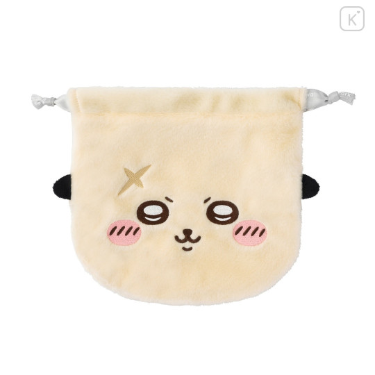 Japan Chiikawa Face Drawstring Bag - Rakko : Chiikawa Park - 4