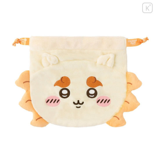 Japan Chiikawa Face Drawstring Bag - Shisa : Chiikawa Park - 1