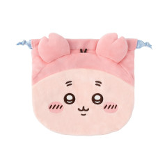 Japan Chiikawa Face Drawstring Bag - Furuhonya Kani-chan : Chiikawa Park