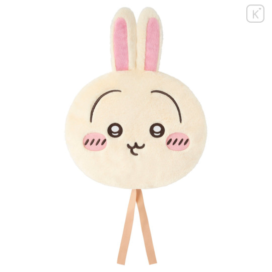 Japan Chiikawa Reversible Fluffy Plush Beret Hat - Usagi : Chiikawa Park - 1