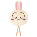 Japan Chiikawa Reversible Fluffy Plush Beret Hat - Usagi : Chiikawa Park - 4