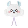 Japan Chiikawa Reversible Fluffy Plush Beret Hat - Momonga : Chiikawa Park - 5