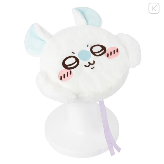 Japan Chiikawa Reversible Fluffy Plush Beret Hat - Momonga : Chiikawa Park - 6