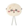 Japan Chiikawa Reversible Fluffy Plush Beret Hat - Rakko : Chiikawa Park - 5