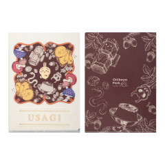 Japan Chiikawa A4 Clear File - Usagi : Chiikawa Park Story