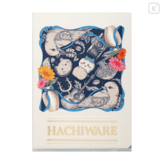 Japan Chiikawa A4 Clear File - Hachiware : Chiikawa Park Story - 4