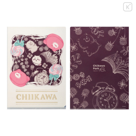 Japan Chiikawa A4 Clear File - Chiikawa : Chiikawa Park Story - 3