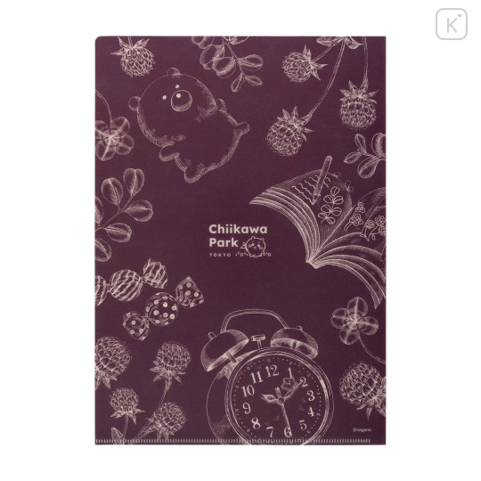 Japan Chiikawa A4 Clear File - Chiikawa : Chiikawa Park Story - 5