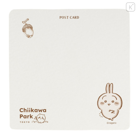 Japan Chiikawa Postcard - Usagi : Chiikawa Park Story - 4