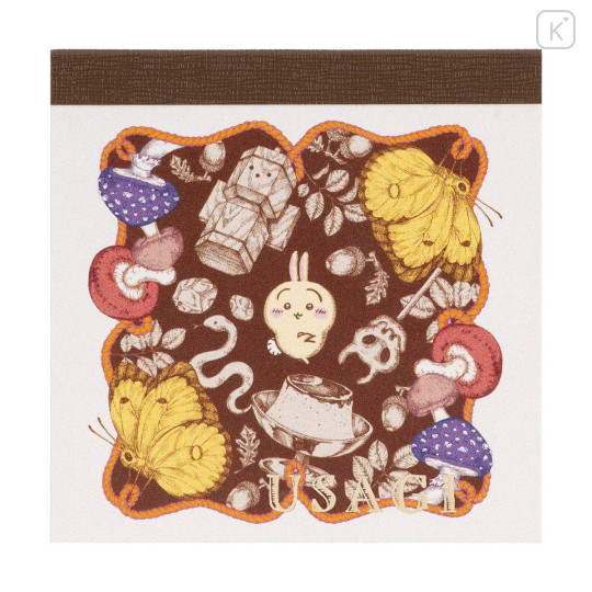 Japan Chiikawa Square Memo Pad - Usagi : Chiikawa Park Story - 1