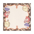 Japan Chiikawa Square Memo Pad - Usagi : Chiikawa Park Story - 4