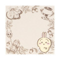 Japan Chiikawa Square Memo Pad - Usagi : Chiikawa Park Story - 5
