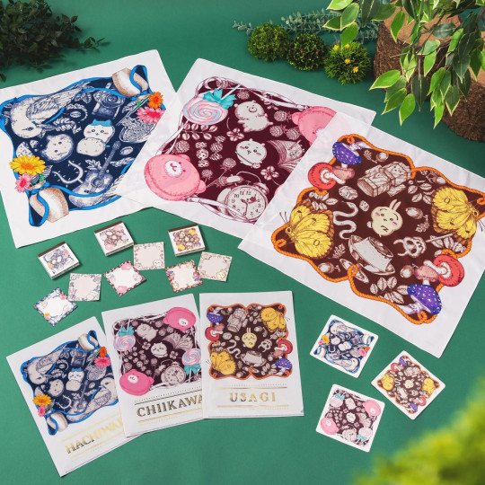 Japan Chiikawa Square Memo Pad - Hachiware : Chiikawa Park Story - 2