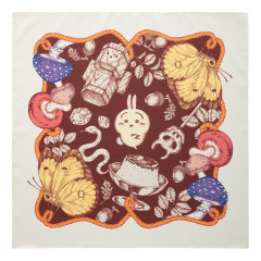 Japan Chiikawa Square Scarf - Usagi : Chiikawa Park Story
