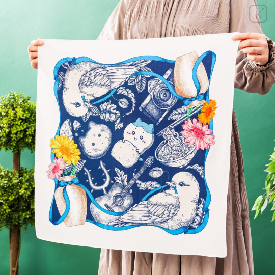 Japan Chiikawa Square Scarf - Chiikawa : Chiikawa Park Story - 4
