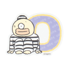 Japan Chiikawa Die-cut Vinyl Sticker - Ode : Chiikawa Park Alphabet English Letter Uppercase O