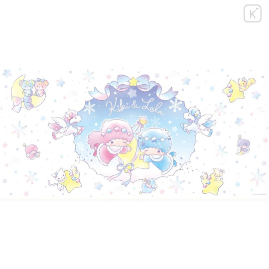 Japan Sanrio Desk Mat - Little Twin Stars : Snow Lantern Fantasy - 1