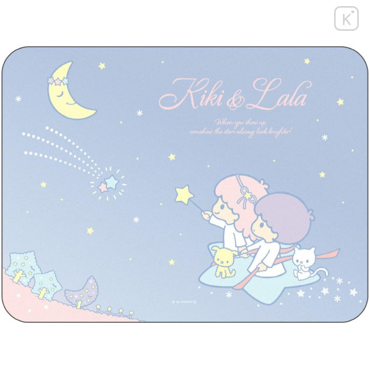 Japan Sanrio Mouse Pad - Little Twin Stars : Starry Sky Retro - 1