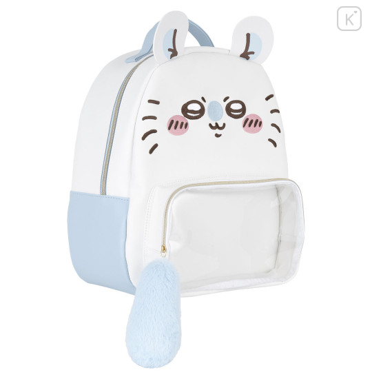 Japan Chiikawa Backpack With Clear Window - Momonga : Chiikawa Park Face - 6
