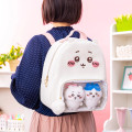 Japan Chiikawa Backpack With Clear Window - Hachiware : Chiikawa Park Face - 2