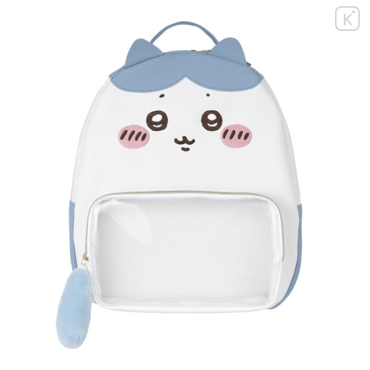 Japan Chiikawa Backpack With Clear Window - Hachiware : Chiikawa Park Face - 4