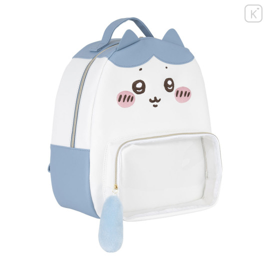 Japan Chiikawa Backpack With Clear Window - Hachiware : Chiikawa Park Face - 6