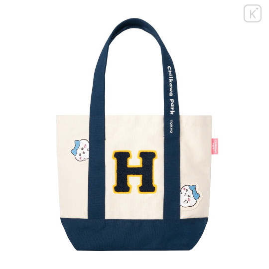 Japan Chiikawa Lunch Tote Bag - Hachiware : Chiikawa Park Alphabet H - 5