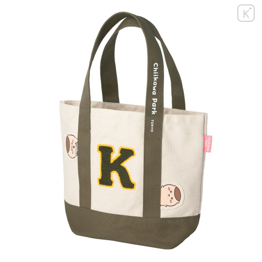 Japan Chiikawa Lunch Tote Bag - Kuri Manju : Chiikawa Park Alphabet K - 7