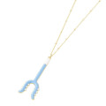 Japan Chiikawa Necklace - Hachiware : Chiikawa Park Monster Hunting Stick Sasumata - 4