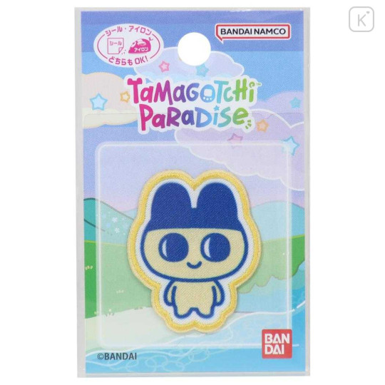 Japan Tamagotchi Versatile Iron-On and Sticker Patch - Tamagotchi Paradise Mametchi - 1