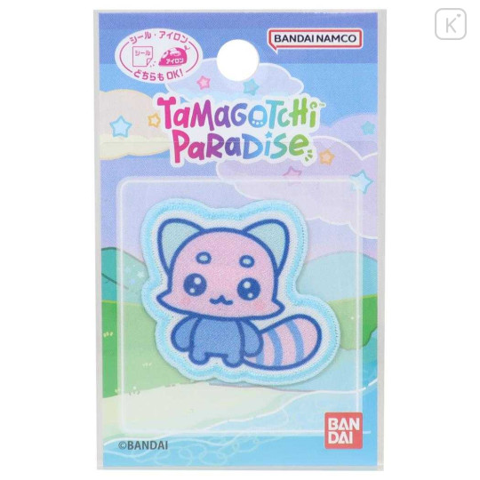 Japan Tamagotchi Versatile Iron-On and Sticker Patch - Tamagotchi Paradise Lessapantchi - 1