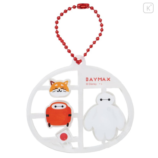 Japan Disney Acrylic Keychain - Baymax : Model Style - 1