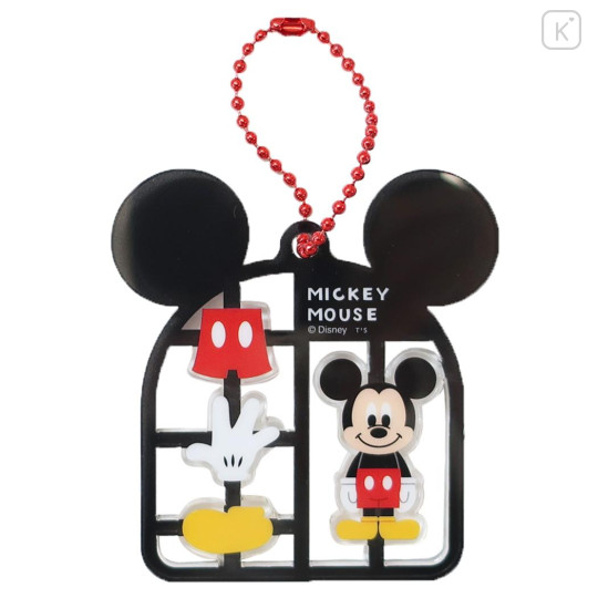 Japan Disney Acrylic Keychain - Mickey : Model Style - 1