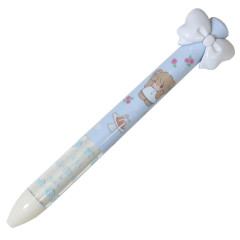 Japan Mikko Illustrations Two Color Mimi Pen - Latte Lil ala mode Ribbon