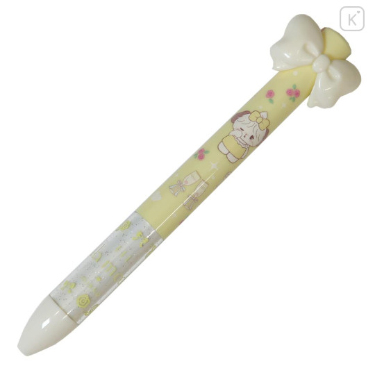 Japan Mikko Illustrations Two Color Mimi Pen - Souffle Lil ala mode Ribbon - 1