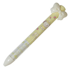 Japan Mikko Illustrations Two Color Mimi Pen - Souffle Lil ala mode Ribbon