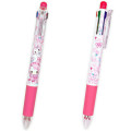 Japan Amenomori Fumika × Sanrio Sarasa Multi 4+1 Gel Pen & Mechanical Pencil - Charmmy Kitty & Hello Kitty - 2