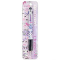 Japan Amenomori Fumika × Sanrio Sarasa Multi 4+1 Gel Pen & Mechanical Pencil - Kuromi - 1