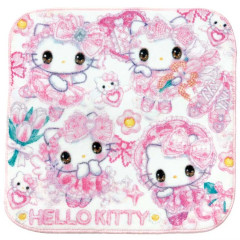 Japan Amenomori Fumika × Sanrio Hand Towel - Hello Kitty