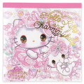 Japan Amenomori Fumika × Sanrio Memo Pad - Charmmy Kitty & Hello Kitty - 1