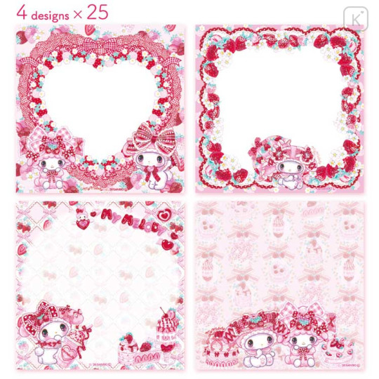 Japan Amenomori Fumika × Sanrio Memo Pad - My Melody - 2