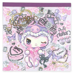 Japan Amenomori Fumika × Sanrio Memo Pad - Kuromi