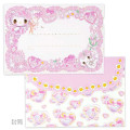 Japan Amenomori Fumika × Sanrio Letter Set - Charmmy Kitty & Hello Kitty - 3