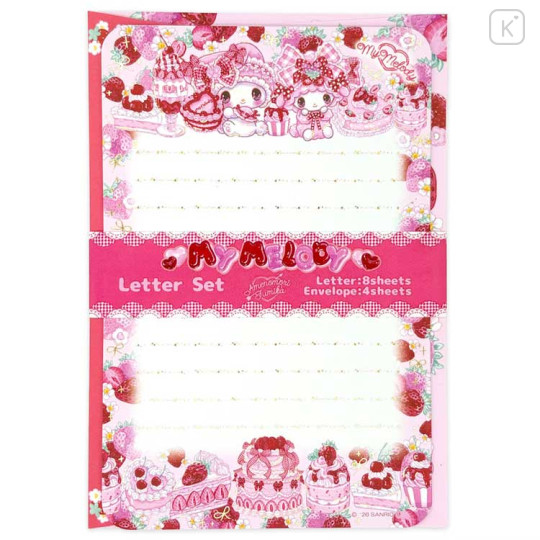 Japan Amenomori Fumika × Sanrio Letter Set - My Melody - 1