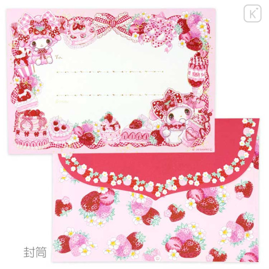 Japan Amenomori Fumika × Sanrio Letter Set - My Melody - 3
