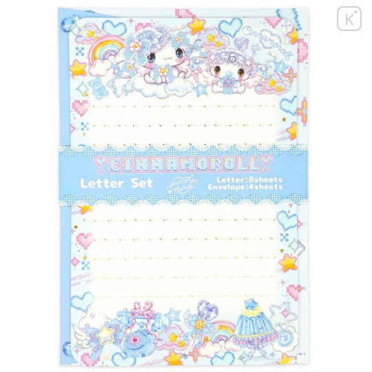 Japan Amenomori Fumika × Sanrio Letter Set - Cinnamoroll - 1