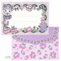 Japan Amenomori Fumika × Sanrio Letter Set - Kuromi - 3