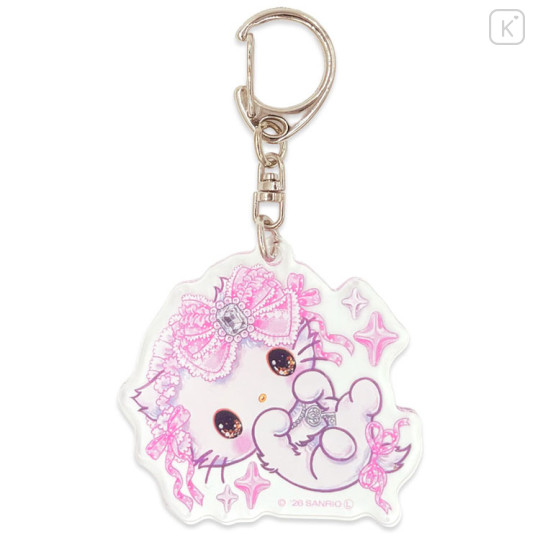 Japan Amenomori Fumika × Sanrio Acrylic Keychain - Charmmy Kitty - 1